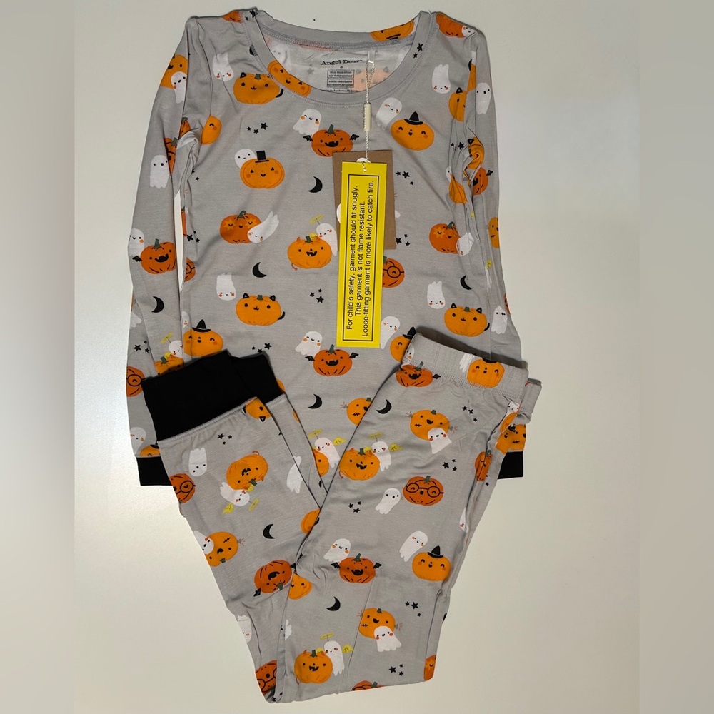 Angel Dear Pumpkin & Ghost Pajamas